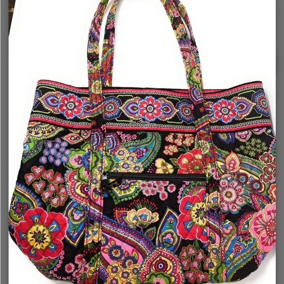 Vera Bradley Symphony in Hue Quilted Tote Bag - Picture 6 of 16
